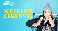 Desktop Screenshot of icecreamcreatives.com